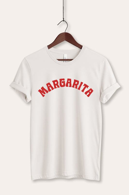 Margarita Arched Typography Women's Jersey Tee
