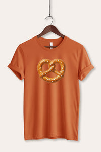 pretzel graphic bella+canvas® tee