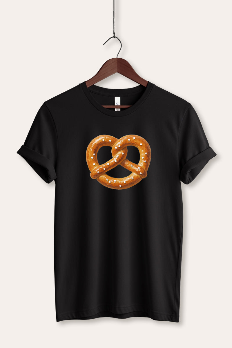 pretzel graphic bella+canvas® tee