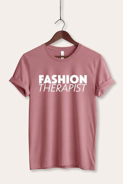 Fashion Therapist Graphic Women's Jersey Tee