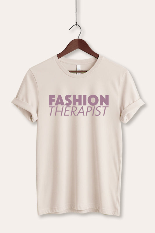 Fashion Therapist Graphic Women's Jersey Tee