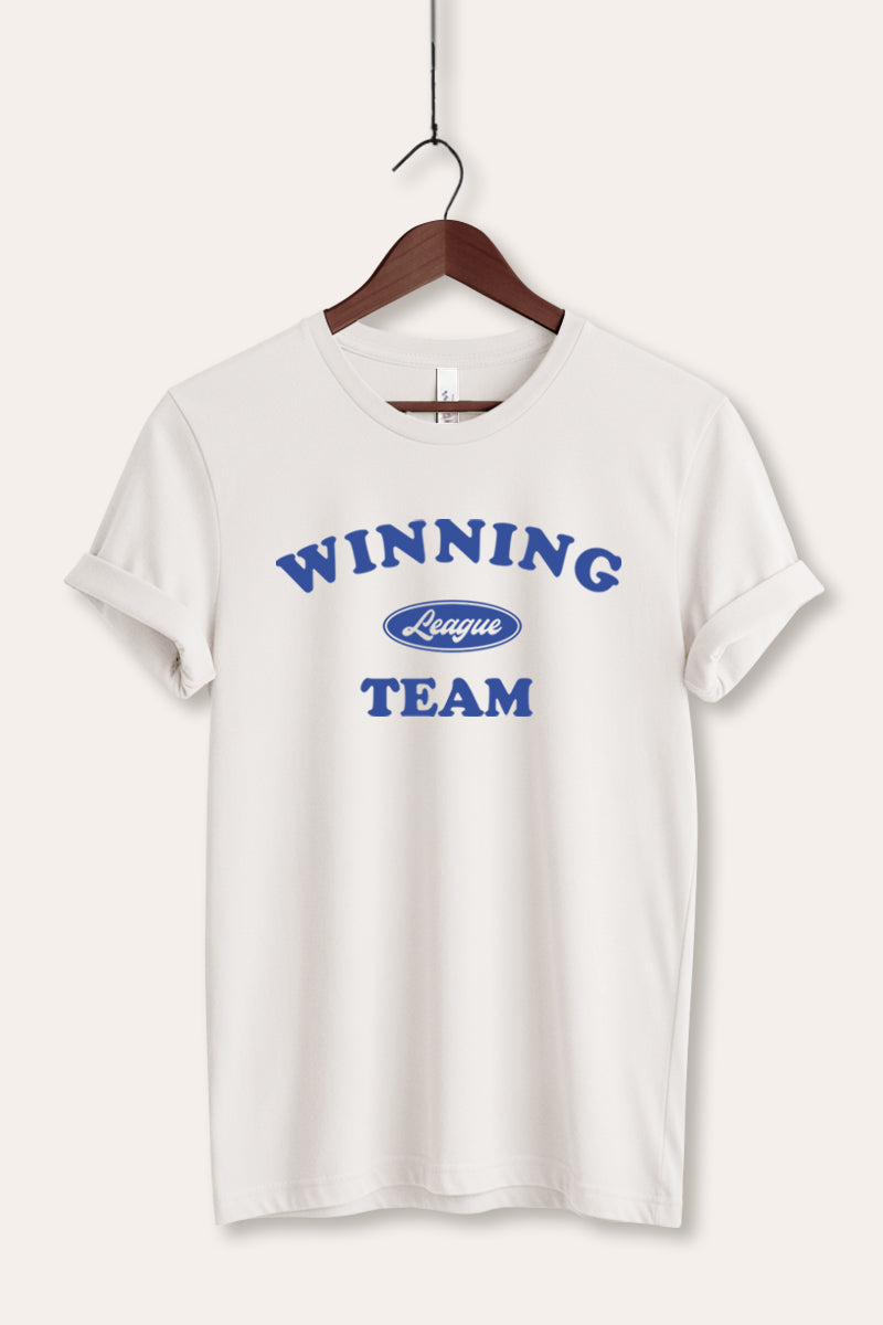 "winning team" graphic bella+canvas® tee