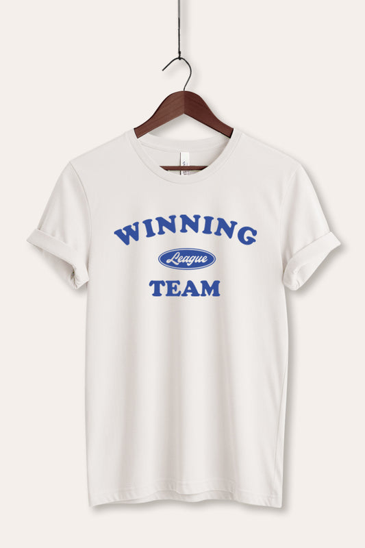 Winning Team League Sports Graphic Women's Jersey Tee