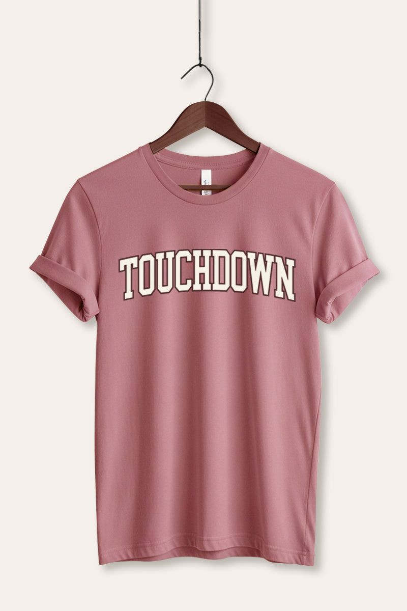 "touchdown" graphic bella+canvas® tee