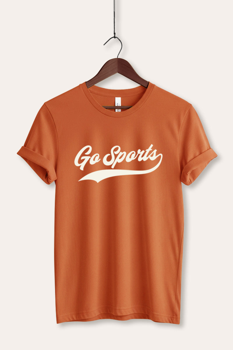 Go Sports Varsity Graphic Women's Jersey Tee
