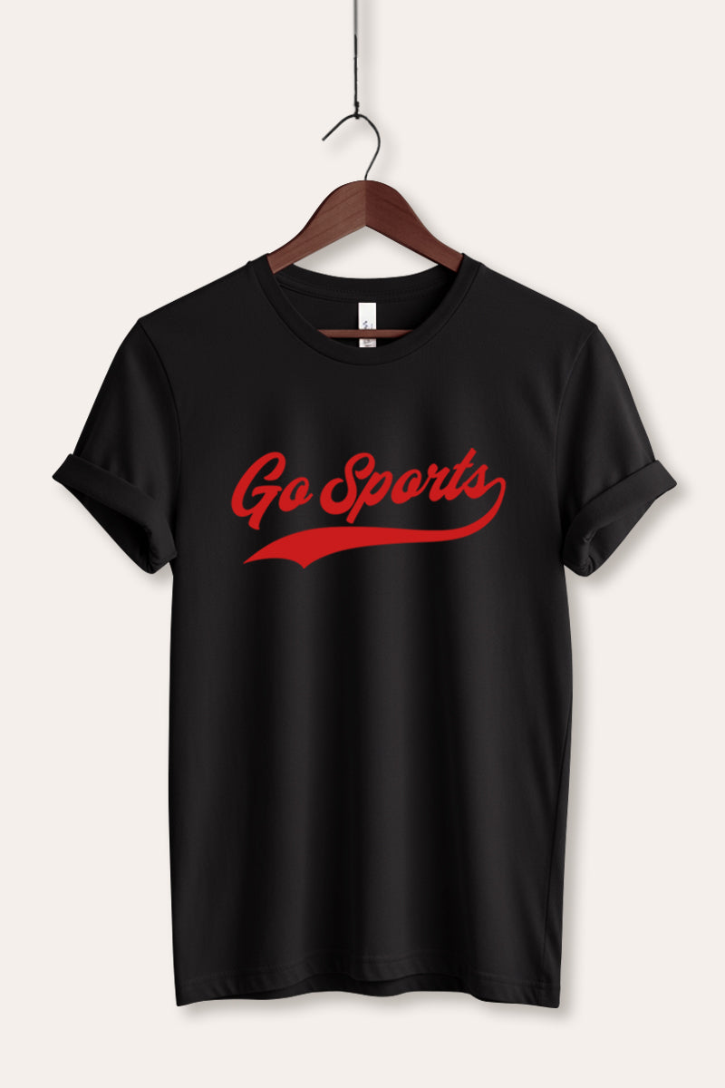 Go Sports Varsity Graphic Women's Jersey Tee