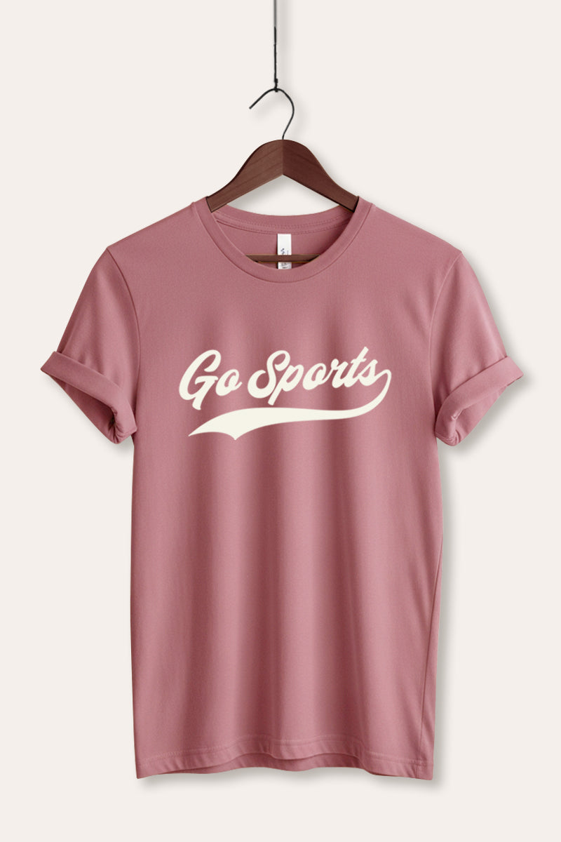 Go Sports Varsity Graphic Women's Jersey Tee
