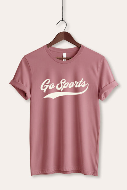 Go Sports Varsity Graphic Women's Jersey Tee