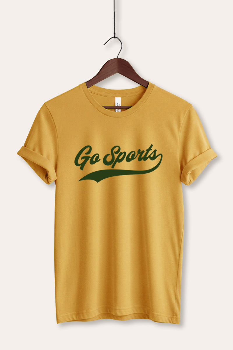 Go Sports Varsity Graphic Women's Jersey Tee