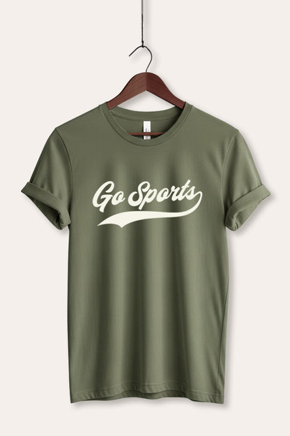 Go Sports Varsity Graphic Women's Jersey Tee