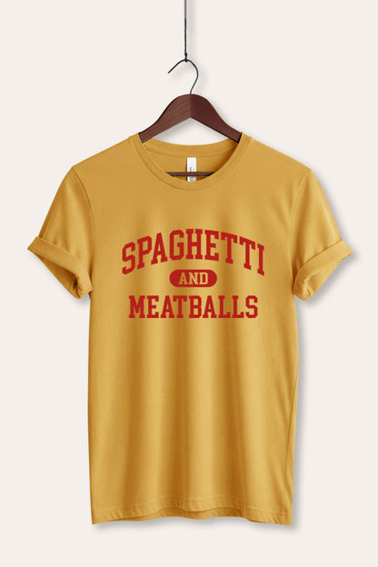Spaghetti & Meatballs Graphic Women's Jersey Tee