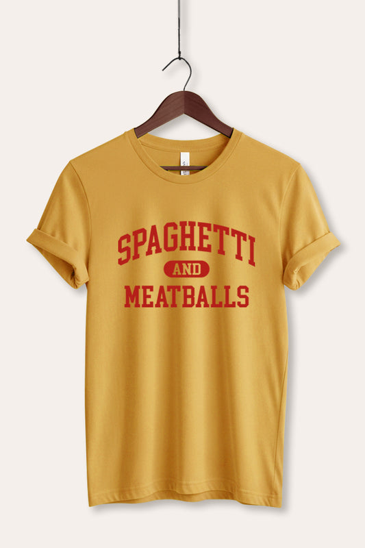 Spaghetti & Meatballs Graphic Women's Jersey Tee