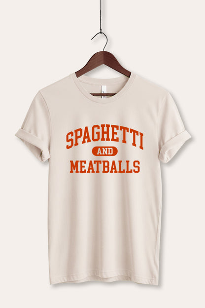 Spaghetti & Meatballs Graphic Women's Jersey Tee