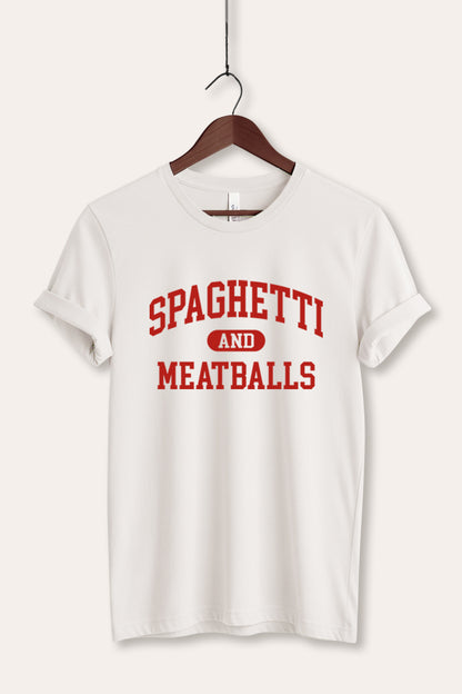 Spaghetti & Meatballs Graphic Women's Jersey Tee