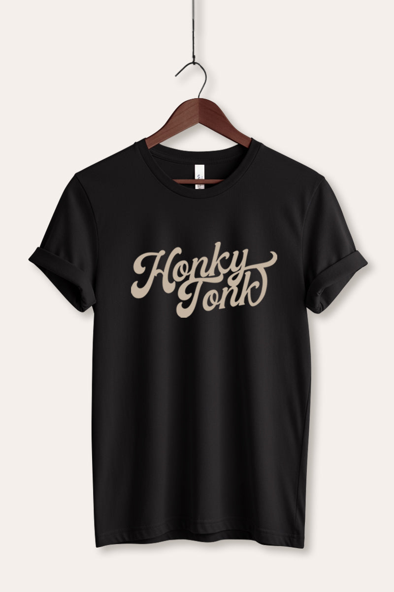 honky tonk graphic bella+canvas® tee