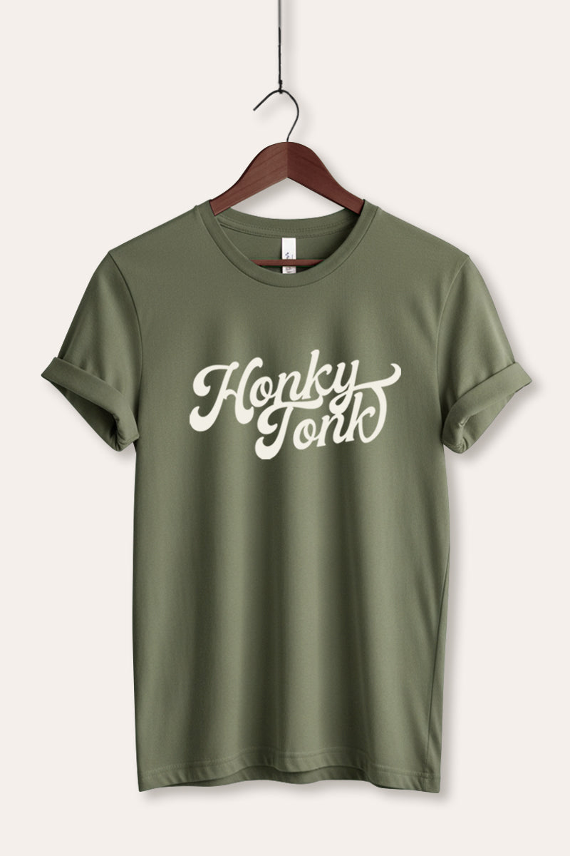 honky tonk graphic bella+canvas® tee