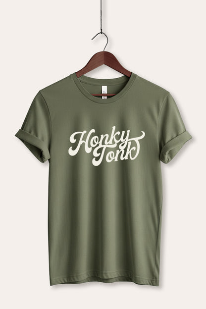 Honky Tonk Graphic Women's Jersey Tee