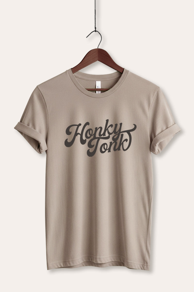 honky tonk graphic bella+canvas® tee