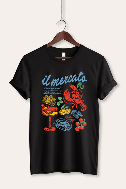 The Market Lobster Coastal Graphic Women's Jersey Tee