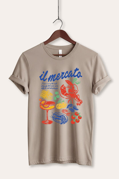 The Market Lobster Coastal Graphic Women's Jersey Tee