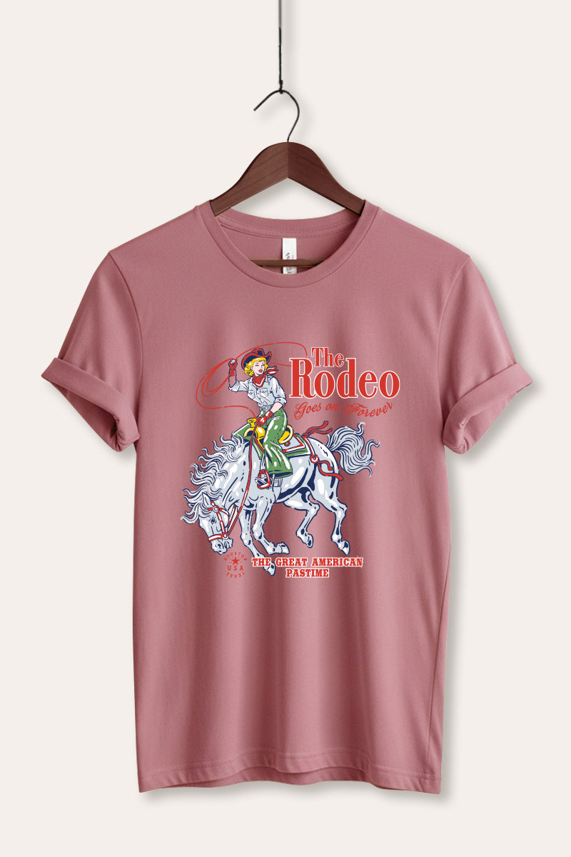 "the rodeo" graphic bella+canvas® tee