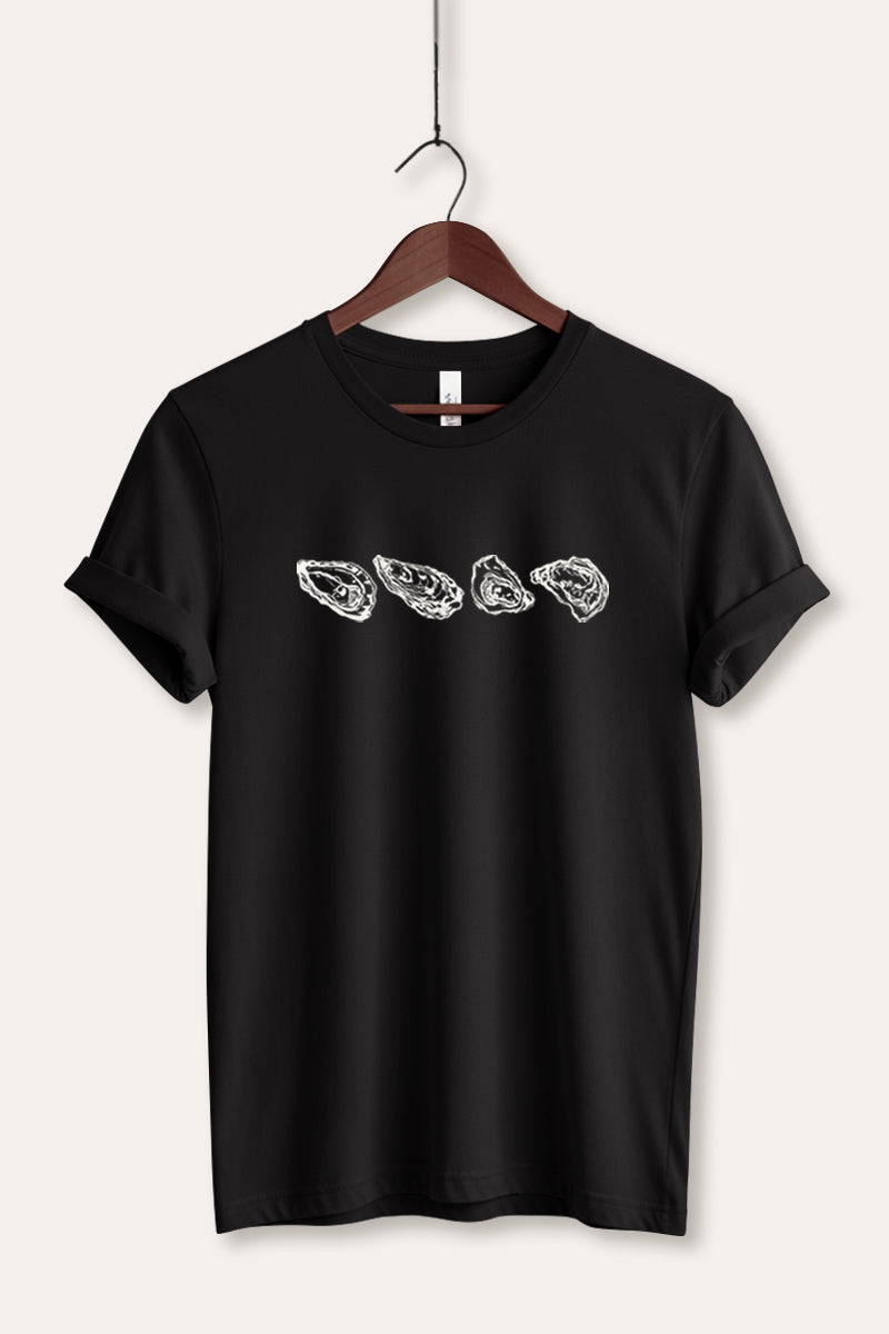 Oyster Coastal Graphic Women's Jersey Tee