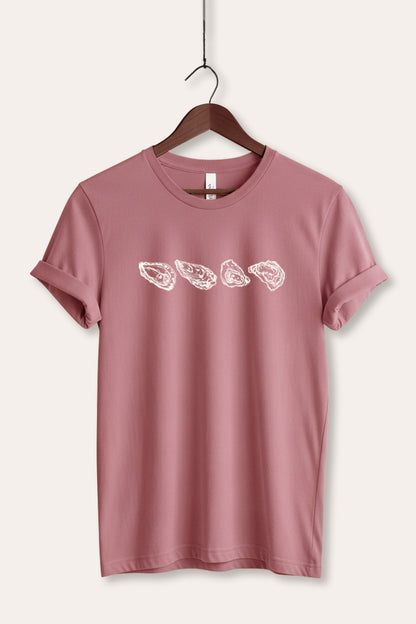 Oyster Coastal Graphic Women's Jersey Tee
