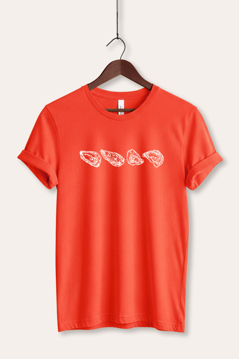 Oyster Coastal Graphic Women's Jersey Tee
