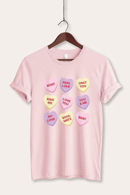 Sweetheart Candy Graphic Women's Jersey Tee