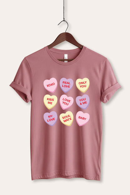 Sweetheart Candy Graphic Women's Jersey Tee