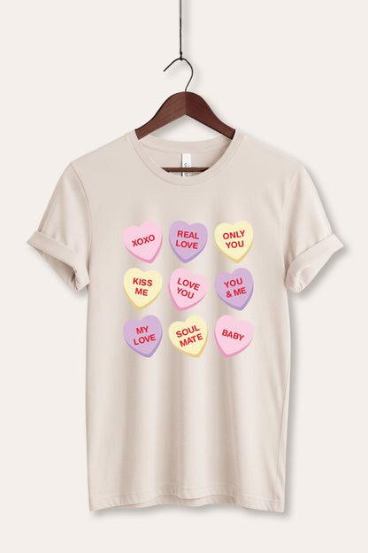 Sweetheart Candy Graphic Women's Jersey Tee