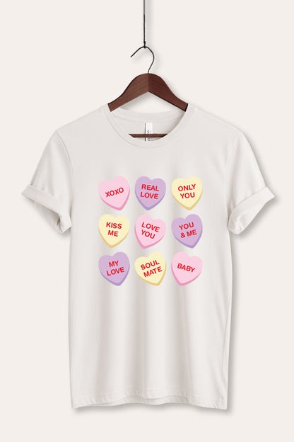 Sweetheart Candy Graphic Women's Jersey Tee