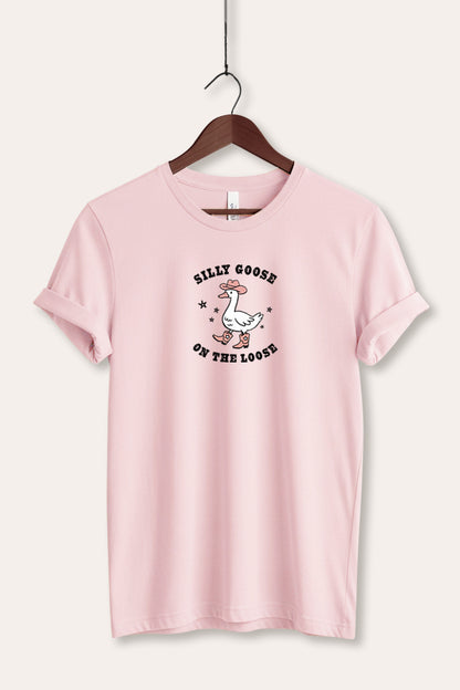 Silly Goose Western Graphic Women's Jersey Tee