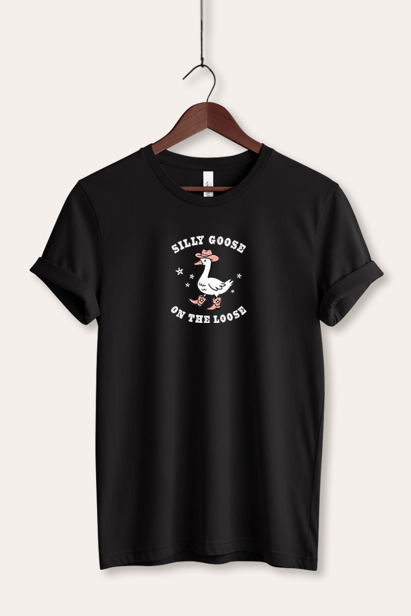 Silly Goose Western Graphic Women's Jersey Tee