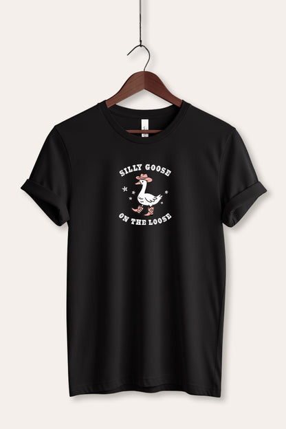 Silly Goose Western Graphic Women's Jersey Tee