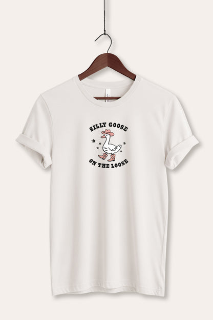 Silly Goose Western Graphic Women's Jersey Tee