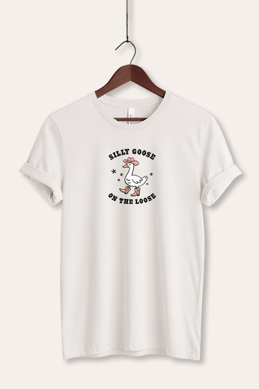 Silly Goose Western Graphic Women's Jersey Tee
