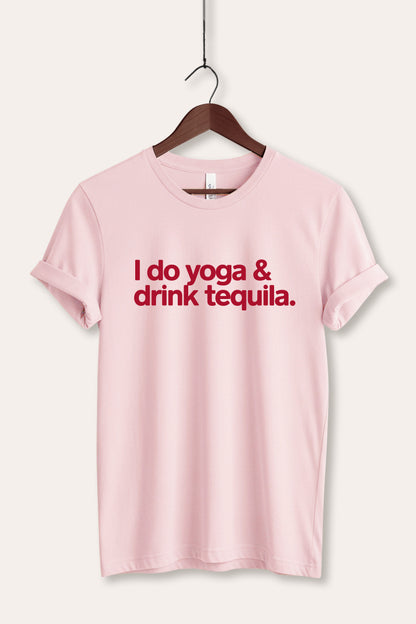 Yoga & Tequila Graphic Women's Jersey Tee