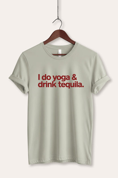 Yoga & Tequila Graphic Women's Jersey Tee