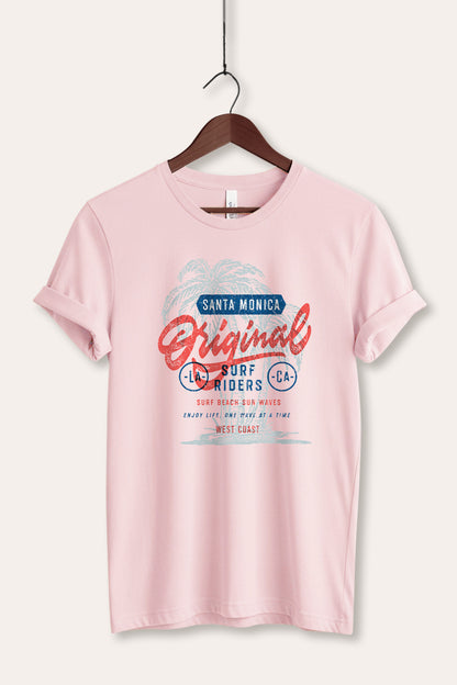 Santa Monica Surf Riders Graphic Women's Jersey Tee