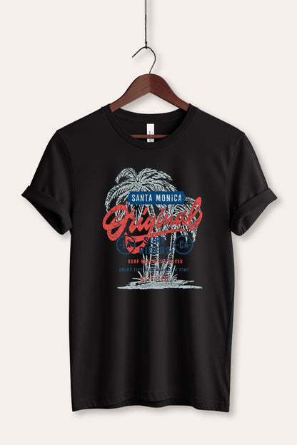 Santa Monica Surf Riders Graphic Women's Jersey Tee