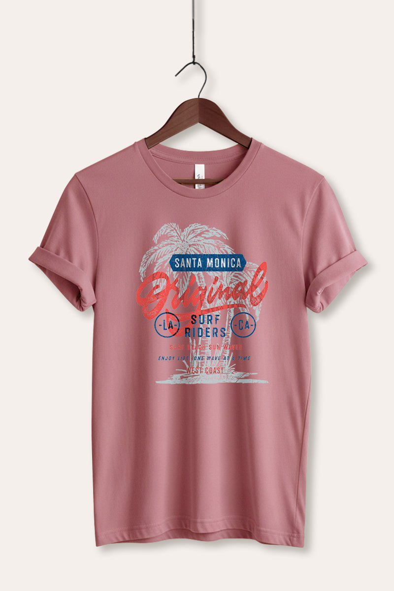 Santa Monica Surf Riders Graphic Women's Jersey Tee