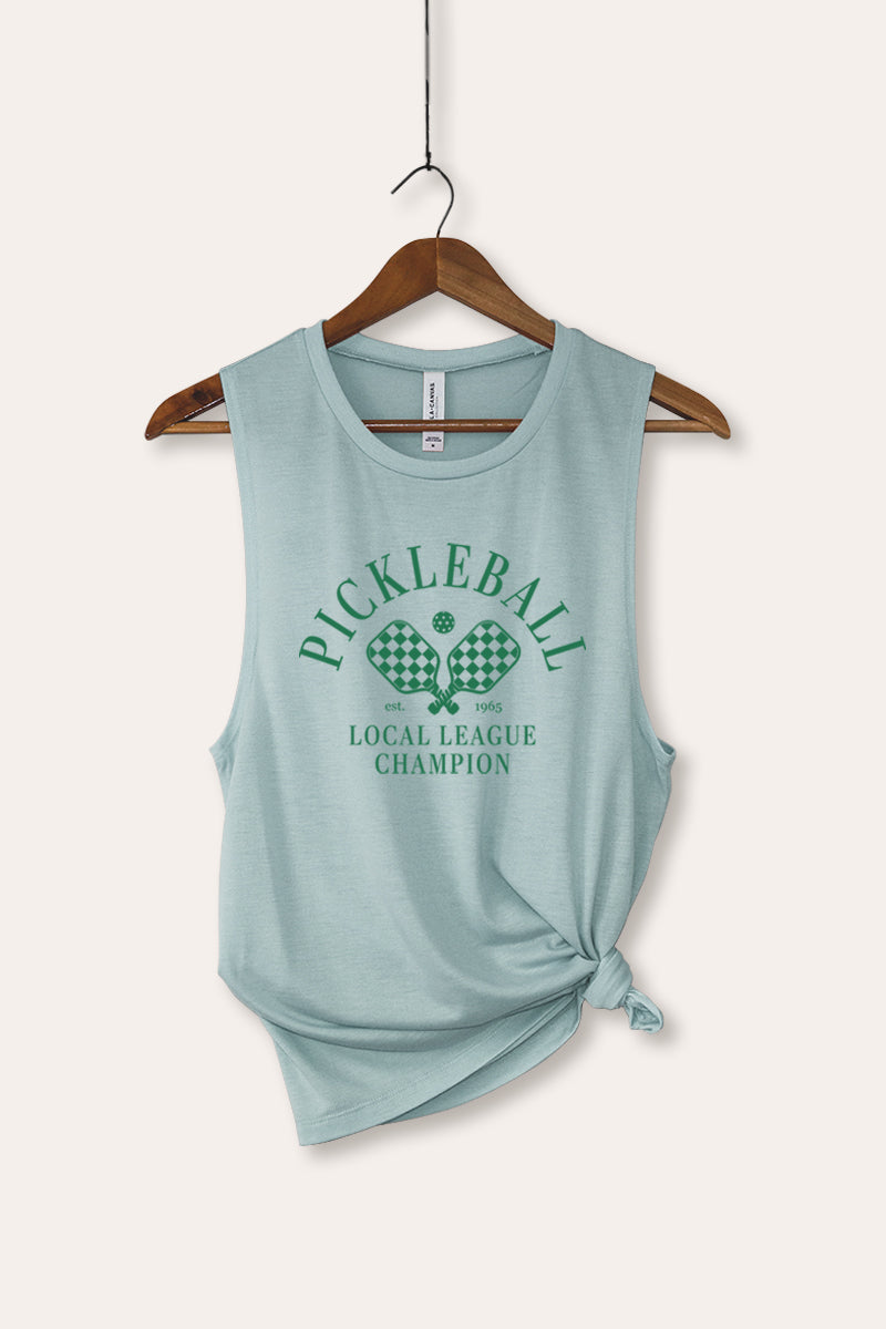 "pickleball champion" bella+canvas® graphic tank top