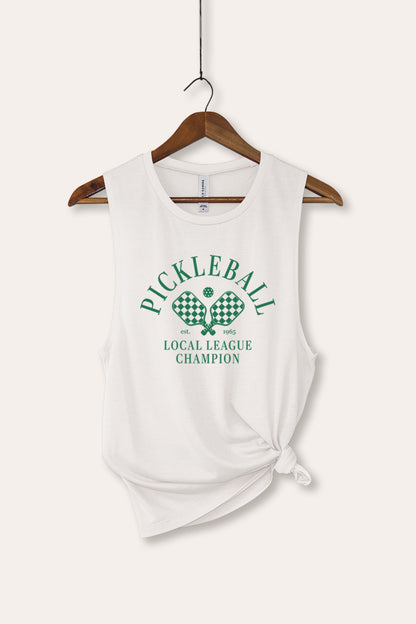 Pickleball Champion Sports Graphic Women's Jersey Tank Top