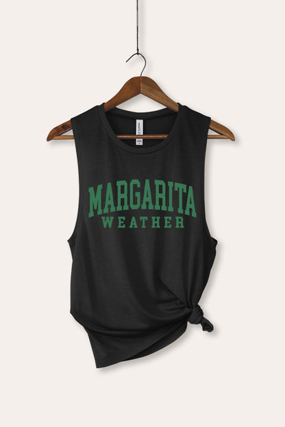 Margarita Weather Graphic Women's Jersey Tank Top