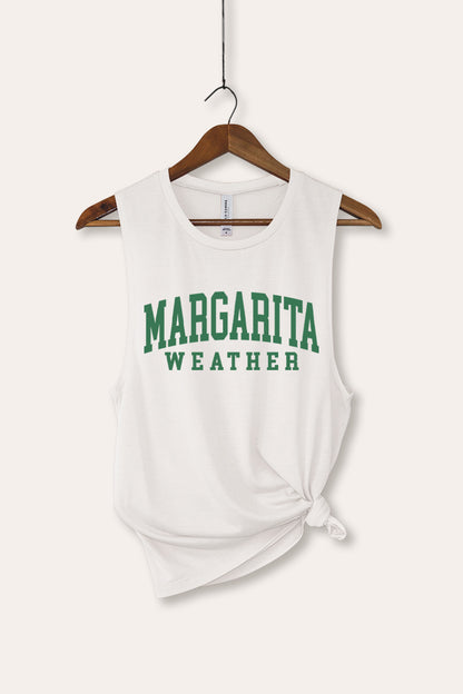 Margarita Weather Graphic Women's Jersey Tank Top