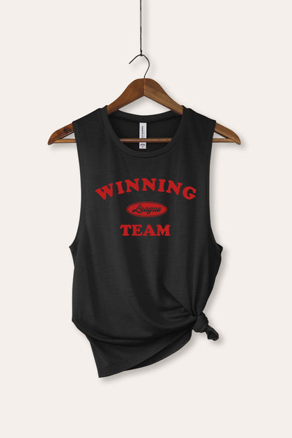 Winning Team League Sports Graphic Women's Jersey Tank Top