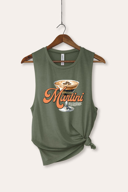 Espresso Martini Graphic Women's Jersey Tank Top