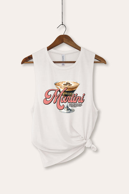 Espresso Martini Graphic Women's Jersey Tank Top